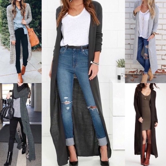 LAST ONE🔥Fuzzy duster Cardigan - Picture 4 of 8